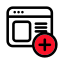 web, add, new, page, browser 