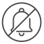 digital detox, mute, notification, off, no, silent, disable 