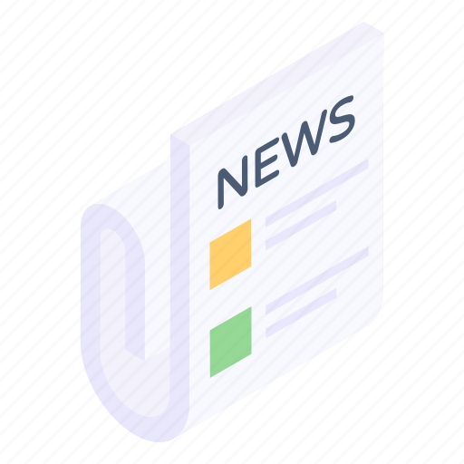 News, press release, newspaper, press paper, media release icon - Download on Iconfinder