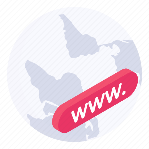 Domain searching, www, world wide web, web address, web domain icon - Download on Iconfinder