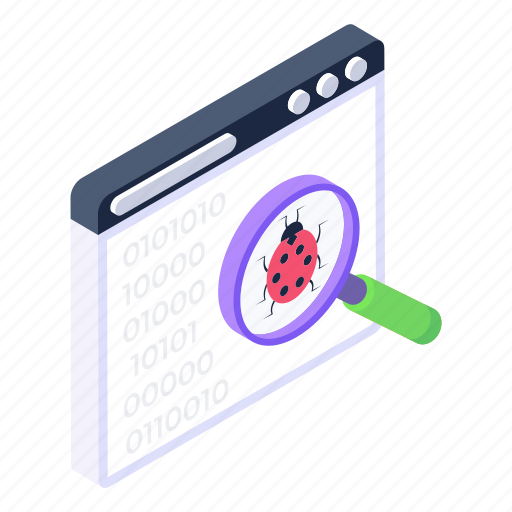 Virus scan, virus detection, bug detection, bug scanning, debugging icon - Download on Iconfinder