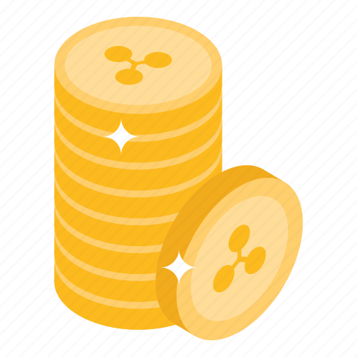 Litecoins stack, internet money, digital money, blockchain, currency coins icon - Download on Iconfinder