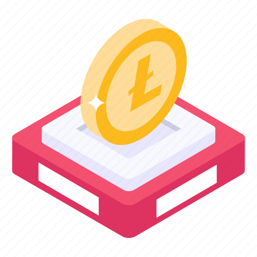 Litecoin, internet money, digital money, blockchain, currency coin icon - Download on Iconfinder