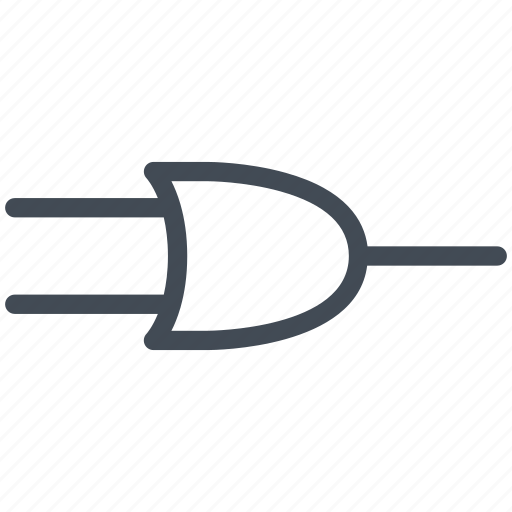 Circuit, diagram, electric, electronic, logic gate, or, or gate icon - Download on Iconfinder