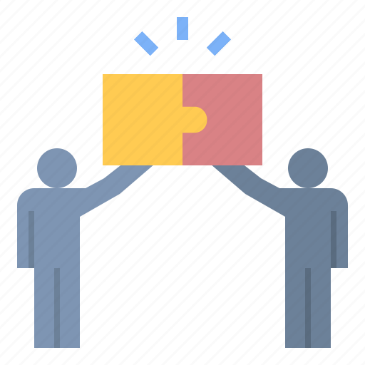 Business, collaboration, jigsaw, marketing, partner, teamwork icon - Download on Iconfinder