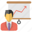business analytics, business presentation, data analyst, statistics, whiteboard graph 