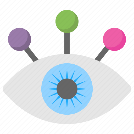 Ar contact lenses, ar vision, augmented reality, smart contact lenses, virtual reality icon - Download on Iconfinder