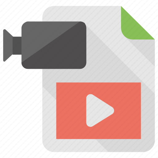 Mp4 file, video clip, video file, video format, video thumbnail icon - Download on Iconfinder