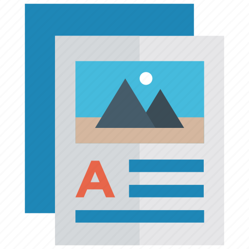 Alphabetic document, document file, text document, text file, text folder icon - Download on Iconfinder