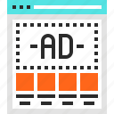 ad, banner, landing, marketing, page, template, web 
