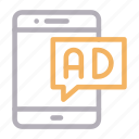 ads, advertisement, marketing, mobile, phone