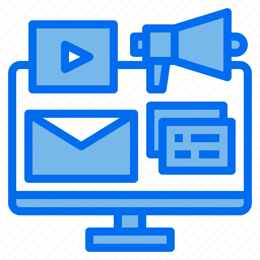 Digital, marketing, media, monitor, screen icon - Download on Iconfinder