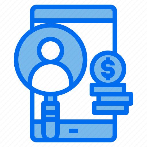 Coins, fine, mobile, money icon - Download on Iconfinder