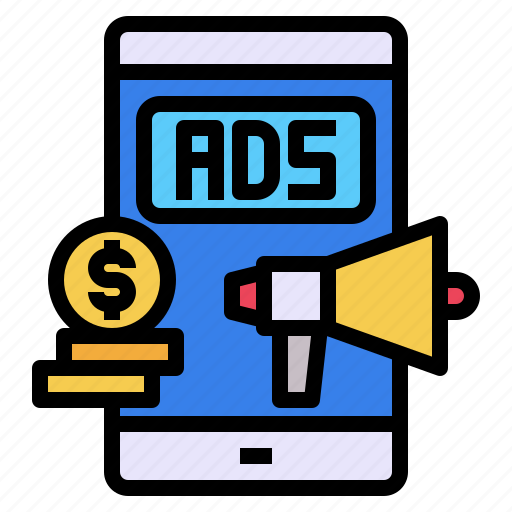 Ads, marketing, mobile, online icon - Download on Iconfinder