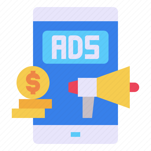 Ads, digital, marketing, mobile icon - Download on Iconfinder