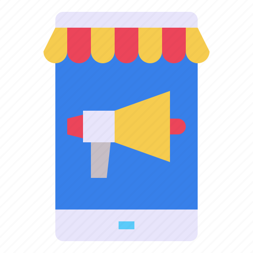 Marketing, mobile, shop icon - Download on Iconfinder