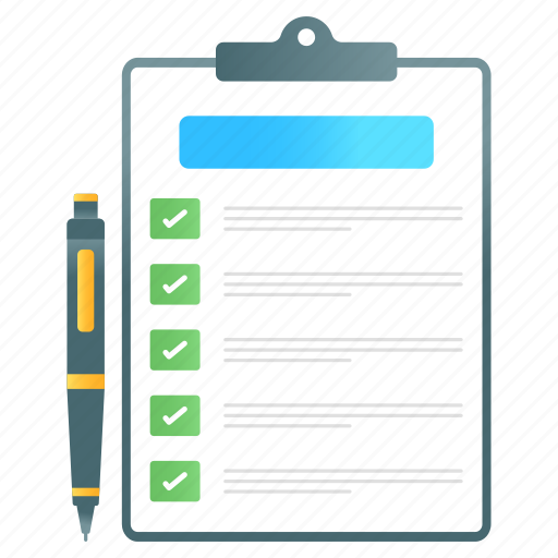 Checklist, approved list, product list, task list, inventory list icon - Download on Iconfinder