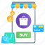m commerce, mobile shopping, online shopping, buy online, online shop 