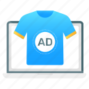 t shirt ad, ecommerce, shirt ad, online ad, online advertisements, buy shirt