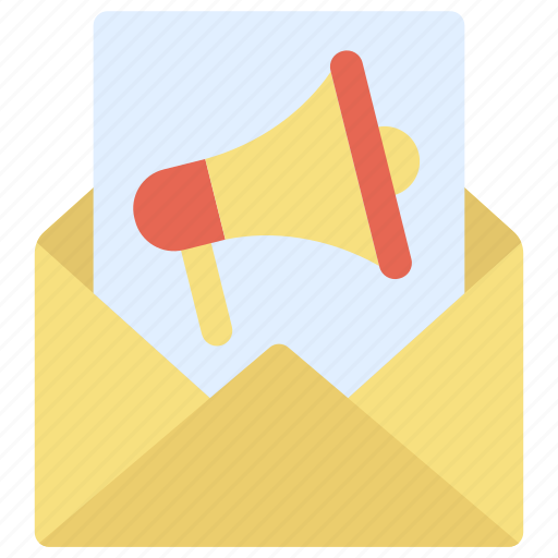 Email direct marketing, advertising, promotion, message icon - Download on Iconfinder