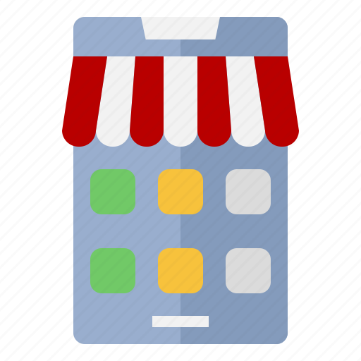 Mobile store, mobile shop, digital marketing, sale, ecommerce icon - Download on Iconfinder