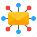 email, mail, message, letter, communication, network, connection