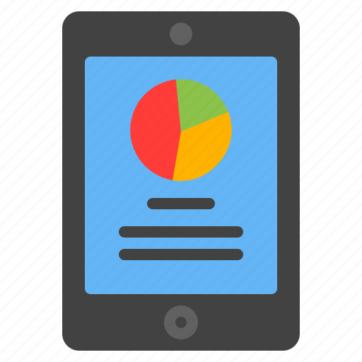 Report, chart, graph, pie chart, advertisement, analysis, tablet icon - Download on Iconfinder