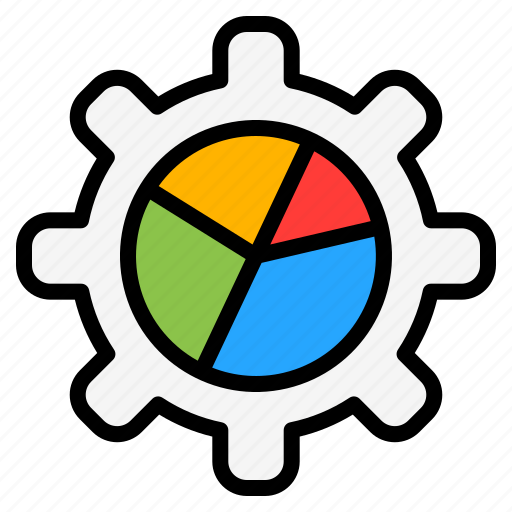 Setting, configuration, options, preferences, repair, pie chart, report icon - Download on Iconfinder