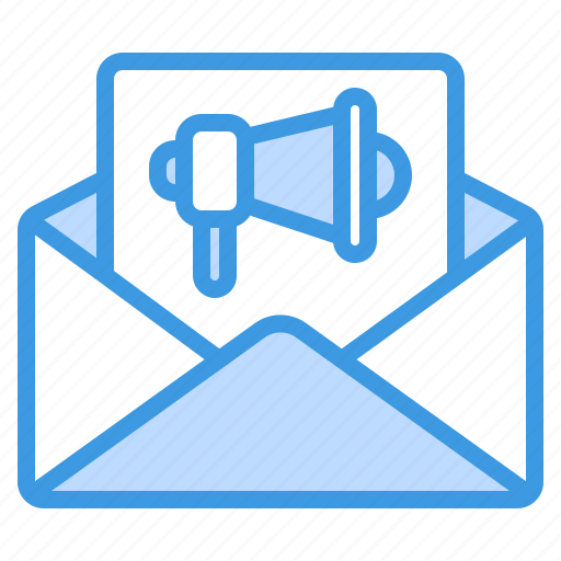 Email, marketing, mail, message, communication, advertising, promotion icon - Download on Iconfinder