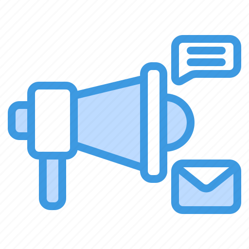 Marketing, social media, message, email, chat, communication, advertisement icon - Download on Iconfinder