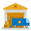distribution, warehouse, store, product, delivery 