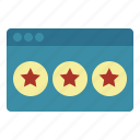 feedback, rating, rate, review, star