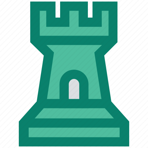 Chess, digital, game, piece, rook, strategy icon - Download on Iconfinder