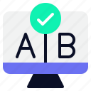 a-b, test, testing, mobile, seo, blood, web, split, comparison