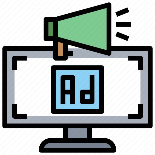 Advertising, commercial, content, loud, marketing, media, megaphone icon - Download on Iconfinder