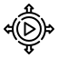 viral, content, connect, networking, connection, play, arrows, video, direction 