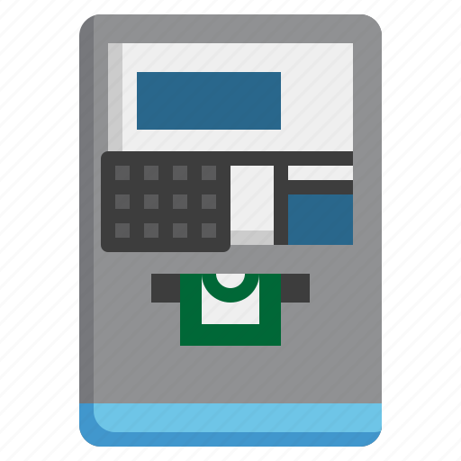 Cash, withdrawal, withdraw, atm, machine, business, finance icon - Download on Iconfinder
