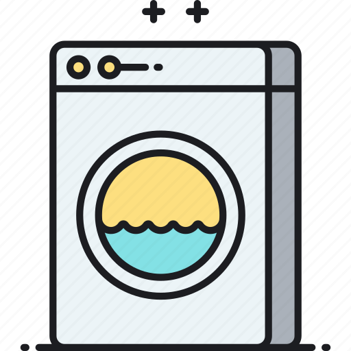 Dryer, laundromat, laundry, washing machine icon - Download on Iconfinder