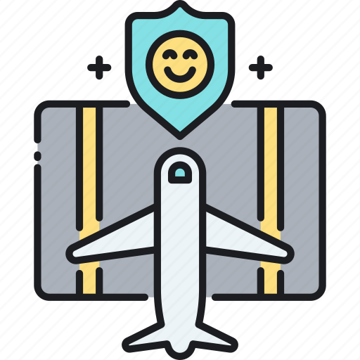 Baggage insurance, flight insurance, insurance, travel, travel insurance icon - Download on Iconfinder