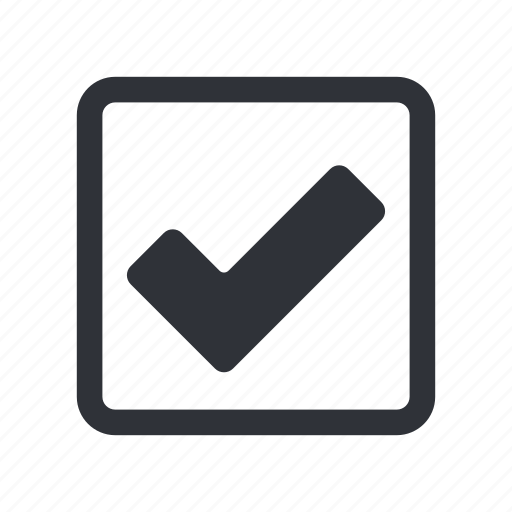 Check, check box, checkbox, select, done, ok, tick icon - Download on Iconfinder