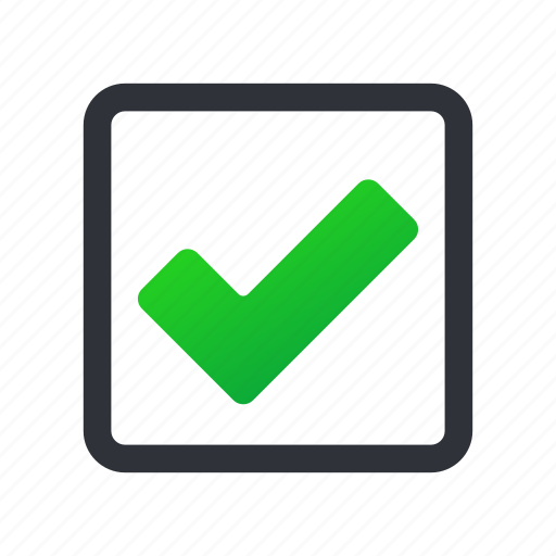 Check, check box, checkbox, selected, accept, done, ok icon - Download on Iconfinder