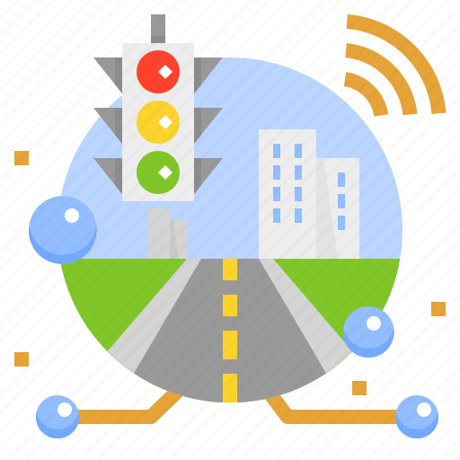 Traffic, management, iot, control, incident, digital transformation, smart city icon - Download on Iconfinder