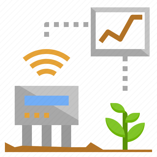 Moisture, hazardous, iot, wireless, agriculture, technology, soil sensor icon - Download on Iconfinder