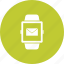 app, email, inbox, messaging, notification, send, watch 