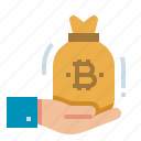 bitcoin, currency, digital, money, virtual