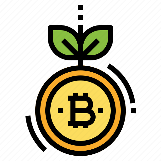 Bitcoin, cryptocurrency, digital, growing, investment icon - Download on Iconfinder
