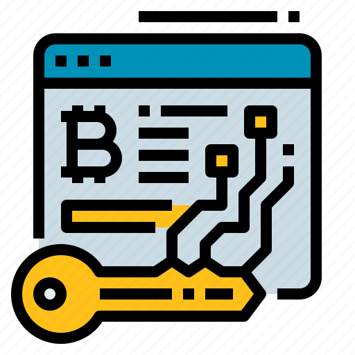 Access, bitcoin, digital, key, security icon - Download on Iconfinder