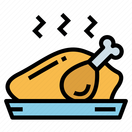 Chicken, food, roast, turkey icon - Download on Iconfinder