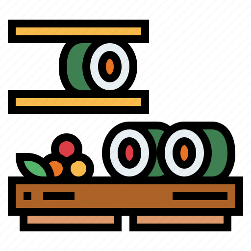 Food, japanese, restaurant, sushi icon - Download on Iconfinder