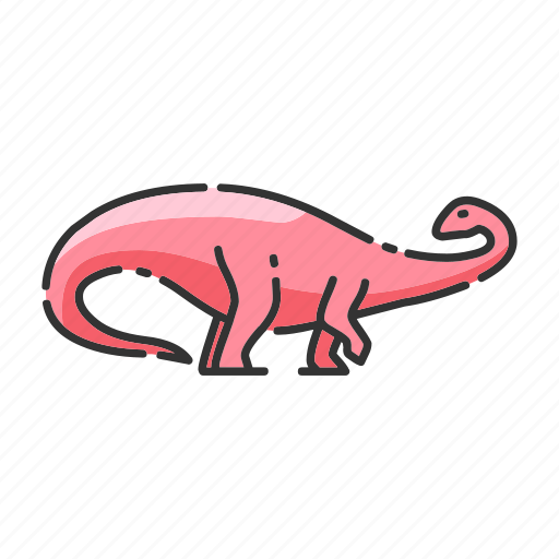 Animal, brontosaurus, dinosaur, diplodocus icon - Download on Iconfinder
